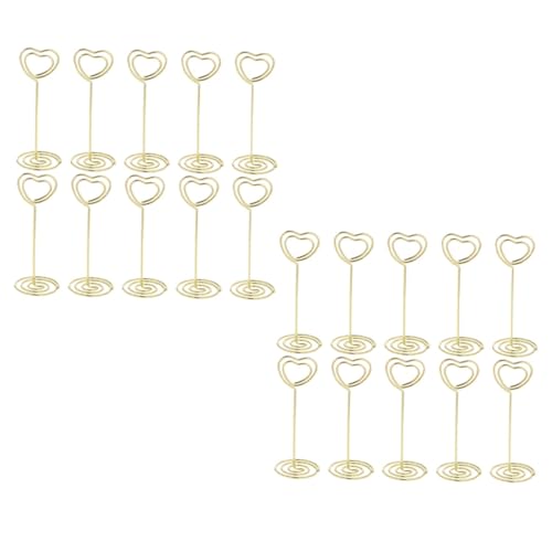 UTHCLO 20 Stück Kreative Herz message clips Gold Multifunktionale Memo Fotohalter für Hochzeit Party Restaurant und Schreibtisch Wiederverwendbar und Dekorativ UTHCLO 20 Stück Kreative Herz message clips Gold Multifunktionale Memo Fotohalter für Hochzeit Party Restaurant und Schreibtisch Wiederverwendbar und Dekorativ von UTHCLO