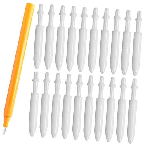 UTHCLO 20 Stück Teiliges Acrylstift Ersatzspitzen Feine Kunststoff Nachfüllspitzen für Malstifte Praktische Marker Nibs für Künstler Schule Büro und Reisen Langlebige Acrylmalwerkzeuge UTHCLO 20 Stück Teiliges Acrylstift Ersatzspitzen Feine Kunststoff Nachfüllspitzen für Malstifte Praktische Marker Nibs für Künstler Schule Büro und Reisen Langlebige Acrylmalwerkzeuge von UTHCLO