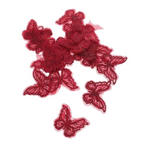 UTHCLO 20 Stück Teiliges Bestickte Spitzen Schmetterling Aufnäher Stickerei Applikationen für Diy Kleidung Taschen Hochzeitsdeko Vielseitig Einsetzbar Kreative Handarbeitsverzierung UTHCLO 20 Stück Teiliges Bestickte Spitzen Schmetterling Aufnäher Stickerei Applikationen für Diy Kleidung Taschen Hochzeitsdeko Vielseitig Einsetzbar Kreative Handarbeitsverzierung von UTHCLO