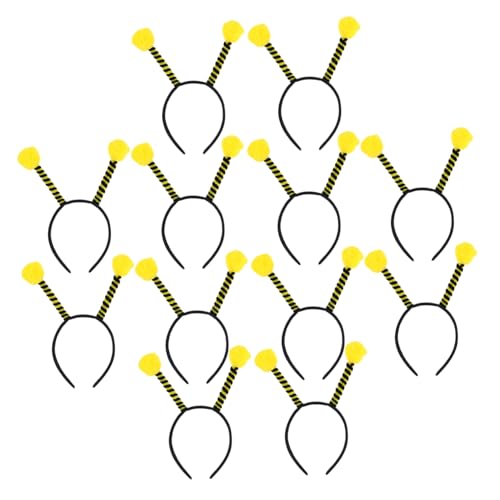UTHCLO 20 Stück Teiliges Bienen Stirnband mit Realistischen Insektenantennen Detailreiche Kostüm Accessoires für Frauen für Party Karneval Rollenspiele und Festlichkeiten von UTHCLO