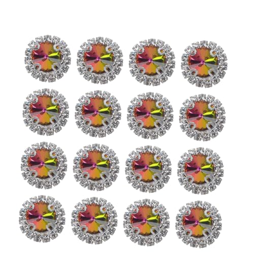 UTHCLO 20 Stück Teiliges Flache Runde Strasssteine in Regenbogenfarben für Bastelarbeiten Schmuckherstellung Hochzeits und Partydekoration als Tischdeko und Vasenfüller UTHCLO 20 Stück Teiliges Flache Runde Strasssteine in Regenbogenfarben für Bastelarbeiten Schmuckherstellung Hochzeits und Partydekoration als Tischdeko und Vasenfüller von UTHCLO