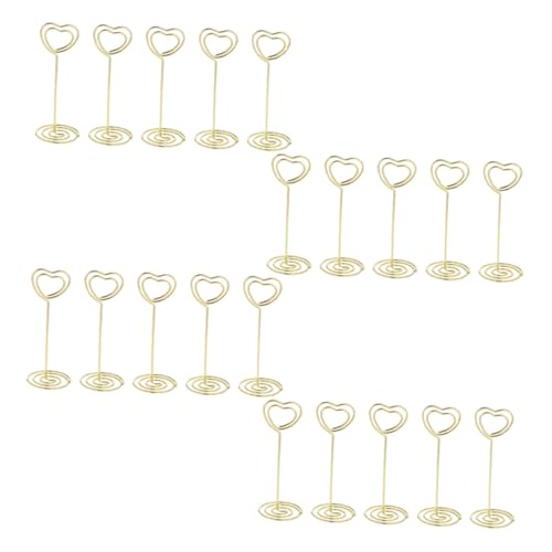 UTHCLO 20 Stück Teiliges Kreative Kartenclips Herzform Multifunktionale Memo und Fotohalter Leicht und Tragbar Geeignet für Partys Hochzeiten Geburtstage als Tischkartenhalter und UTHCLO 20 Stück Teiliges Kreative Kartenclips Herzform Multifunktionale Memo und Fotohalter Leicht und Tragbar Geeignet für Partys Hochzeiten Geburtstage als Tischkartenhalter und von UTHCLO