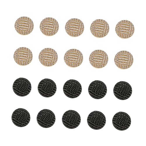 UTHCLO 20 Stück Teiliges Metallknöpfe für Anzüge und Mäntel Langlebige Praktische Ersatzknöpfe Dekorative Metallknöpfe zum Annähen Geeignet für Blazer Taschen Hüte und DIY Projekte UTHCLO 20 Stück Teiliges Metallknöpfe für Anzüge und Mäntel Langlebige Praktische Ersatzknöpfe Dekorative Metallknöpfe zum Annähen Geeignet für Blazer Taschen Hüte und DIY Projekte von UTHCLO