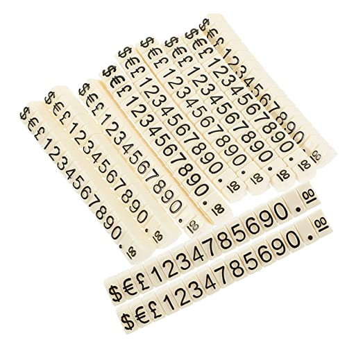 UTHCLO 20 Stück Teiliges Preisschild Aluminiumlegierung Preisanzeiger Würfel Preisetiketten für Schmuck Obst Gemüse Trockenwaren UTHCLO 20 Stück Teiliges Preisschild Aluminiumlegierung Preisanzeiger Würfel Preisetiketten für Schmuck Obst Gemüse Trockenwaren von UTHCLO