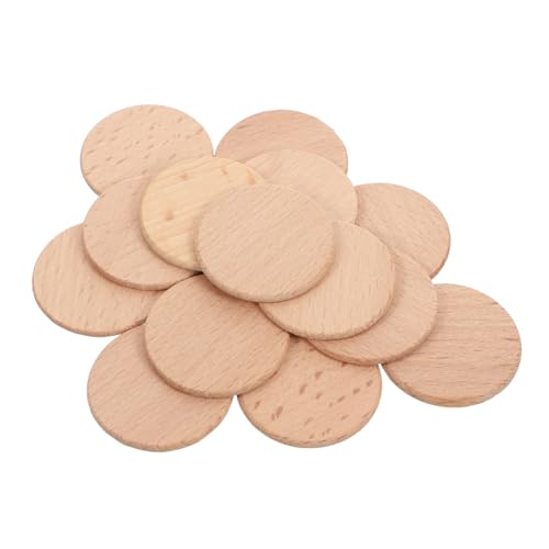 UTHCLO 20 Stück Teiliges Runde Holzscheiben aus Nachhaltigem Buchenholz Naturbelassene Holzrohlinge mit Feiner Maserung zum Basteln Bemalen für DIY Dekoration und Holzkunst UTHCLO 20 Stück Teiliges Runde Holzscheiben aus Nachhaltigem Buchenholz Naturbelassene Holzrohlinge mit Feiner Maserung zum Basteln Bemalen für DIY Dekoration und Holzkunst von UTHCLO