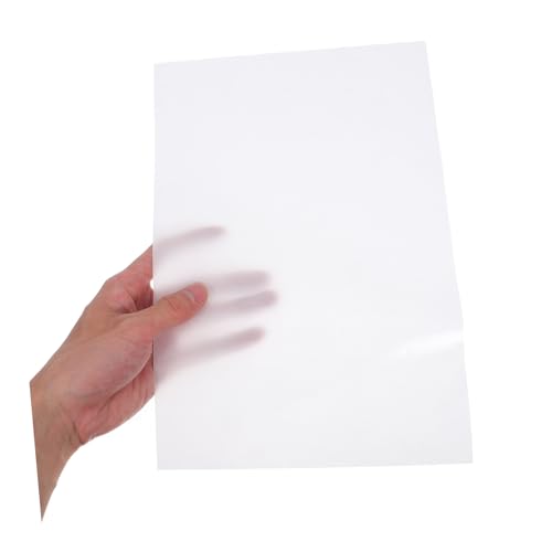 UTHCLO 20 Stück Teiliges Tpu Iron Adhesive Film Doppelseitige Leichte Hitzeaktivierte Klebefolie für Stoffe Stark Haftend Schnell Verbindend für Nähen Basteln und Textilverklebung von UTHCLO