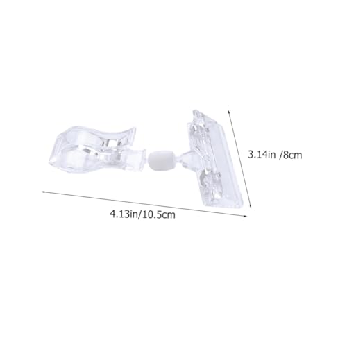 UTHCLO 20 Stück Teiliges Transparente Drehbare Werbeclip Halter Flexible Preisschild Clips für Ladenregale Einstellbare Schildhalter für Etiketten Praktische Klare Anzeigeclips UTHCLO 20 Stück Teiliges Transparente Drehbare Werbeclip Halter Flexible Preisschild Clips für Ladenregale Einstellbare Schildhalter für Etiketten Praktische Klare Anzeigeclips von UTHCLO