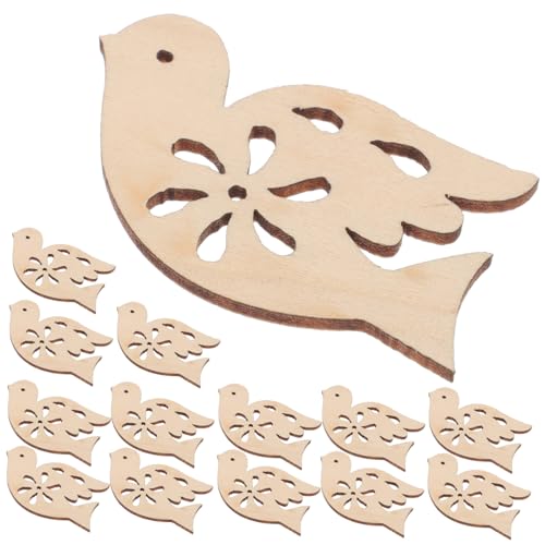 UTHCLO 20 Stück Unvollendete Holzanhänger Friedenstaube zum Bemalen DIY Holzornamente Friedenssymbol Holzdeko für Weihnachtsbaum Basteln Heim und Bürodekoration UTHCLO 20 Stück Unvollendete Holzanhänger Friedenstaube zum Bemalen DIY Holzornamente Friedenssymbol Holzdeko für Weihnachtsbaum Basteln Heim und Bürodekoration von UTHCLO