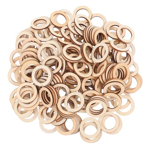 UTHCLO 200 Stück DIY Holzscheiben Runde Holzstückchen für Basteln Dekorative Holzplättchen für Kunsthandwerk Scrapbooking Hochzeits und Weihnachtsdekoration UTHCLO 200 Stück DIY Holzscheiben Runde Holzstückchen für Basteln Dekorative Holzplättchen für Kunsthandwerk Scrapbooking Hochzeits und Weihnachtsdekoration von UTHCLO