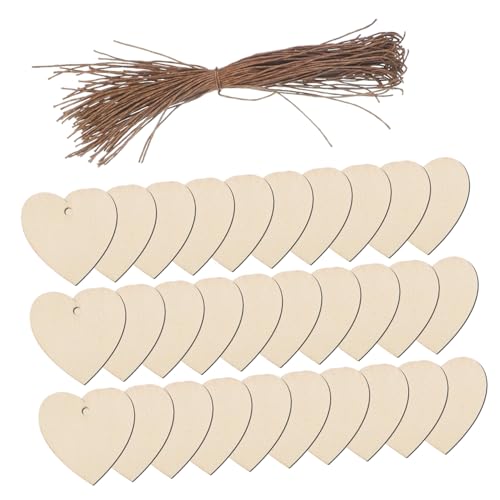 UTHCLO 200 Stück Holzherzen zum Basteln Hängende Holzanhänger in Herzform Blanko Holzplättchen für DIY Dekoration Wiederverwendbar für Hochzeit Geburtstag Valentinstag und Festtagsdeko UTHCLO 200 Stück Holzherzen zum Basteln Hängende Holzanhänger in Herzform Blanko Holzplättchen für DIY Dekoration Wiederverwendbar für Hochzeit Geburtstag Valentinstag und Festtagsdeko von UTHCLO