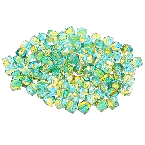 UTHCLO 200 Stück Lackiertes Perlenzubehörzubehör Sortiert Kleine Perlen Reiz Schüttgut Pastellperlen Perlen Für Schmuckhersteller Runden Herstellung Anhänger Für Armbänder Acryl von UTHCLO