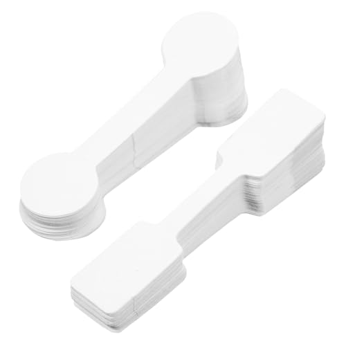 UTHCLO 200 Stück Schmuck Preisschilder Aufkleber Selbstklebend Blanko Etiketten Schmuckanhänger für Ohrringe Ringe Halsketten Armbänder Schmuckdisplay Karten Verpackung UTHCLO 200 Stück Schmuck Preisschilder Aufkleber Selbstklebend Blanko Etiketten Schmuckanhänger für Ohrringe Ringe Halsketten Armbänder Schmuckdisplay Karten Verpackung von UTHCLO