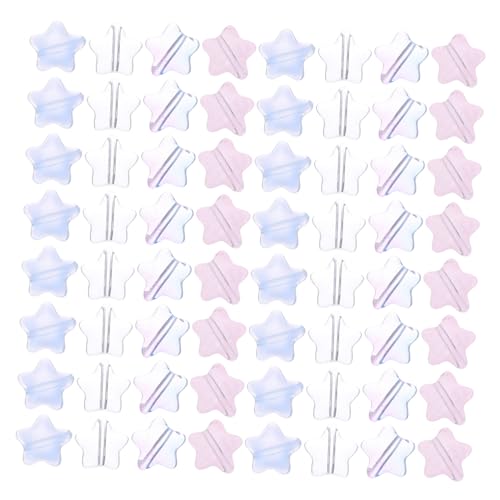UTHCLO 200 Stück Teiliges Stern Perlen für Schmuckherstellung Bunte Robuste Spacer Beads für Armbänder Halsketten Ohrringe Transparente Blaue Rosa Violette Diy Bastelperlen für Kreative UTHCLO 200 Stück Teiliges Stern Perlen für Schmuckherstellung Bunte Robuste Spacer Beads für Armbänder Halsketten Ohrringe Transparente Blaue Rosa Violette Diy Bastelperlen für Kreative von UTHCLO