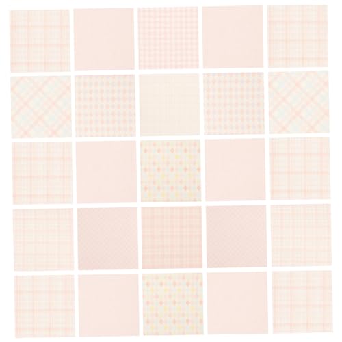 UTHCLO 200Blatt DIY Papier Bastelbögen für Scrapbooking Fotoalbum Hintergründe Papierblumen und Tischdekoration Umweltfreundliches Material für Bastelprojekte von UTHCLO