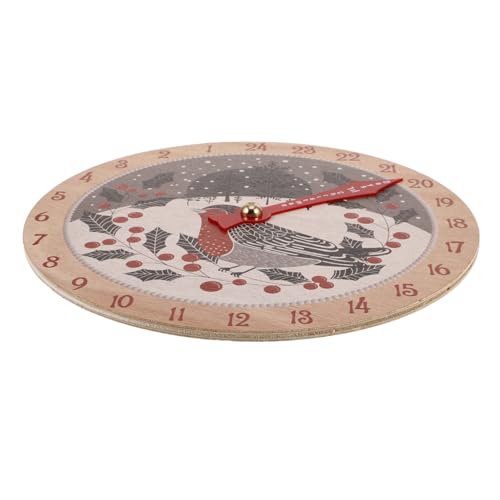 UTHCLO 2024 Weihnachts-countdown-kalender Wanddekoration Für Weihnachten Weihnachtlicher Adventskalender Weihnachtswanddekoration Hängende Weihnachtsdekorationen Hölzern von UTHCLO