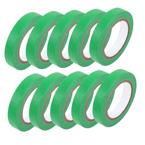 UTHCLO 20Rollen Einfarbiges Klebeband aus Dekoratives Markierungsband für DIY Designs und Handwerksprojekte Basteln und Dekorieren Selbstklebend von UTHCLO