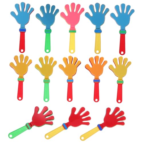 UTHCLO 24 Stück Teiliges Hand Clappers aus Sicherem Abs Material Leise und Leicht als Partyzubehör und Gastgeschenke zum Anfeuern bei Sportveranstaltungen und Geburtstagsfeiern UTHCLO 24 Stück Teiliges Hand Clappers aus Sicherem Abs Material Leise und Leicht als Partyzubehör und Gastgeschenke zum Anfeuern bei Sportveranstaltungen und Geburtstagsfeiern von UTHCLO