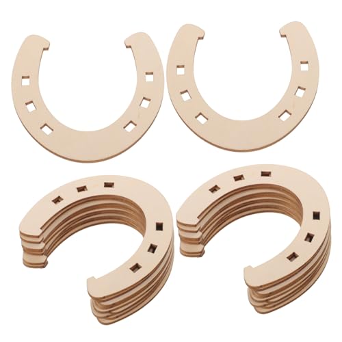 UTHCLO 24 Stück Teiliges Holzscheiben mit Naturbelassene Diy Holzdekorationen Hufeisenform zum Bemalen Basteln und Individuellen Verzieren für Kreative Handwerksprojekte und Geschenkideen UTHCLO 24 Stück Teiliges Holzscheiben mit Naturbelassene Diy Holzdekorationen Hufeisenform zum Bemalen Basteln und Individuellen Verzieren für Kreative Handwerksprojekte und Geschenkideen von UTHCLO