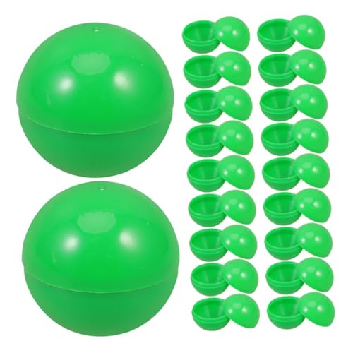 UTHCLO 25 Stück Teiliges Grüne Kunststoffkugeln zum Öffnen Leichte Wiederverwendbare Raffle Balls für Partyspiele Gewinnspiele Vielseitig Einsetzbar und Tragbar UTHCLO 25 Stück Teiliges Grüne Kunststoffkugeln zum Öffnen Leichte Wiederverwendbare Raffle Balls für Partyspiele Gewinnspiele Vielseitig Einsetzbar und Tragbar von UTHCLO