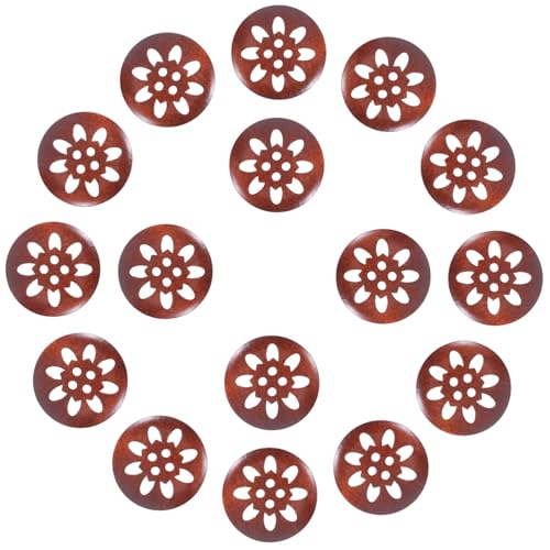 UTHCLO 25 Stück Teiliges Holzknöpfe Natürliche Blumenmuster Solide Holzkonstruktion für DIY Handwerk Mantelverschlüsse Hemden und Uniformdekoration Langlebig und Vielseitig Einsetzbar UTHCLO 25 Stück Teiliges Holzknöpfe Natürliche Blumenmuster Solide Holzkonstruktion für DIY Handwerk Mantelverschlüsse Hemden und Uniformdekoration Langlebig und Vielseitig Einsetzbar von UTHCLO