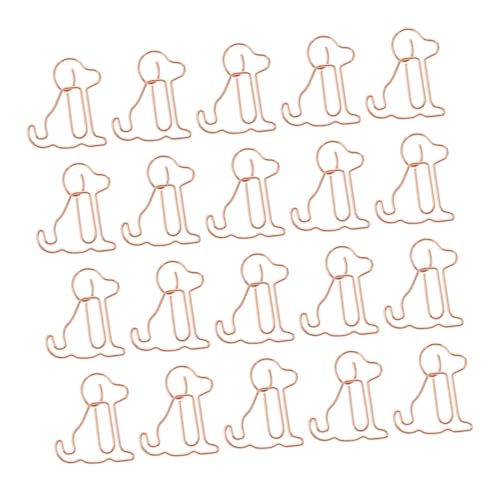 UTHCLO 25 Stück Teiliges Kreative Hund Form Metallklammern Langlebige und Stilvolle Bookmark Clips für Büro Schule Fotohalter Praktische und Dekorative Tier Büroklammern für UTHCLO 25 Stück Teiliges Kreative Hund Form Metallklammern Langlebige und Stilvolle Bookmark Clips für Büro Schule Fotohalter Praktische und Dekorative Tier Büroklammern für von UTHCLO