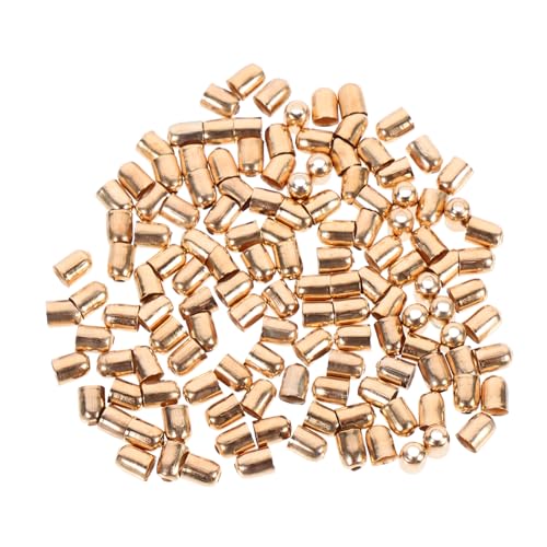 UTHCLO 250 Stück Teiliges Tassel Endkappen Lederband Verschlusskappen Praktische Crimp Endkappen für DIY Ohrring Schmuckherstellung Farbton Langlebig und Vielseitig UTHCLO 250 Stück Teiliges Tassel Endkappen Lederband Verschlusskappen Praktische Crimp Endkappen für DIY Ohrring Schmuckherstellung Farbton Langlebig und Vielseitig von UTHCLO