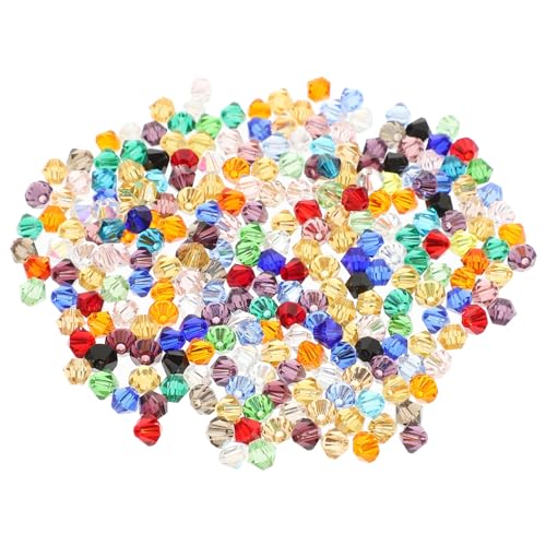 UTHCLO 280 Stück Kristallglasperlen für DIY Schmuckherstellung Facettierte Perlen Gemischten Farben für Armbänder und Bastelprojekte Langlebig und Praktisch von UTHCLO
