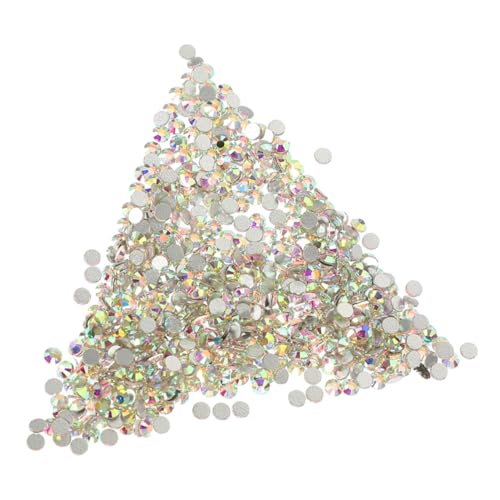 UTHCLO 2880 Stück Teiliges Nagelsteine Kristallklarem Flache Rückseite Glänzende Nail Art Diy Zubehör für Kreative Nagelgestaltung und Handwerksdekoration von UTHCLO