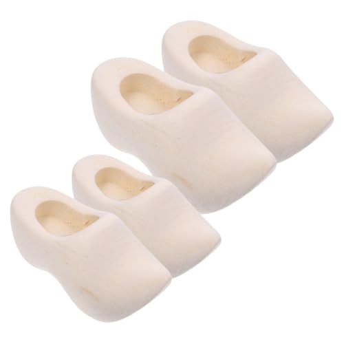 UTHCLO 2Paare Holzschuhe Unbemalte Clogs für Puppenhaus und DIY Bastelarbeiten Robuste Holzmaterialien für Dekoration und Heimprojekte UTHCLO 2Paare Holzschuhe Unbemalte Clogs für Puppenhaus und DIY Bastelarbeiten Robuste Holzmaterialien für Dekoration und Heimprojekte von UTHCLO