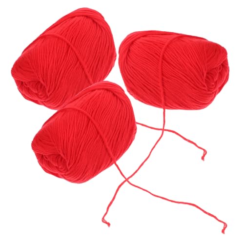 UTHCLO 3 Rollen Baumwollgarn zum Häkeln und Stricken Flexibles Reißfestes Handarbeitsgarn für Haushalt Kleidung Accessoires und Dekoration Hautfreundlich Vielseitig Einsetzbar UTHCLO 3 Rollen Baumwollgarn zum Häkeln und Stricken Flexibles Reißfestes Handarbeitsgarn für Haushalt Kleidung Accessoires und Dekoration Hautfreundlich Vielseitig Einsetzbar von UTHCLO