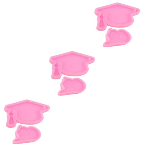 UTHCLO 3 Sätze Silikonform Hut-anhänger Schlüsselanhänger Süß Zubehör Abschlusskappe Schlüsselbund Schlüsselanhänger Lustig Herstellung Grad Gießform Rosa Kieselgel 2 Stücke * 3 UTHCLO 3 Sätze Silikonform Hut-anhänger Schlüsselanhänger Süß Zubehör Abschlusskappe Schlüsselbund Schlüsselanhänger Lustig Herstellung Grad Gießform Rosa Kieselgel 2 Stücke * 3 von UTHCLO