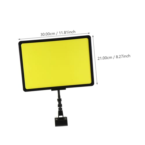 UTHCLO 3 Stück Preiszeichenhalter mit Clip Wiederverwendbarer Multifunktionaler Kunststoff Schilderhalter für Supermarkt Obstladen Flexible Preisschild und Werbetafel Anzeige Einfache UTHCLO 3 Stück Preiszeichenhalter mit Clip Wiederverwendbarer Multifunktionaler Kunststoff Schilderhalter für Supermarkt Obstladen Flexible Preisschild und Werbetafel Anzeige Einfache von UTHCLO