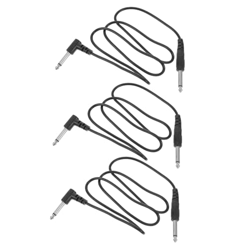 UTHCLO 3 Stück Teiliges Gitarren Audio Verbindungskabel Langlebige Professionelle Klinkenstecker mit Rauschunterdrückung Kompatibel mit Verstärkern Gitarre Bass Schwarz UTHCLO 3 Stück Teiliges Gitarren Audio Verbindungskabel Langlebige Professionelle Klinkenstecker mit Rauschunterdrückung Kompatibel mit Verstärkern Gitarre Bass Schwarz von UTHCLO