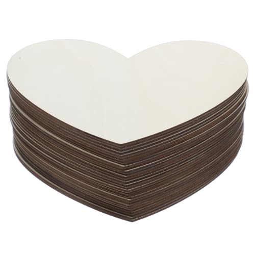 UTHCLO 30 Stück Leere herzförmige Holzspäne bastelbedarf hochzeitsdekoration holzschnitzerei geformt groß Zeder Zeremonie rustikal Holzausschnitte Herz Handwerk Holzherzen Buchsbaum UTHCLO 30 Stück Leere herzförmige Holzspäne bastelbedarf hochzeitsdekoration holzschnitzerei geformt groß Zeder Zeremonie rustikal Holzausschnitte Herz Handwerk Holzherzen Buchsbaum von UTHCLO