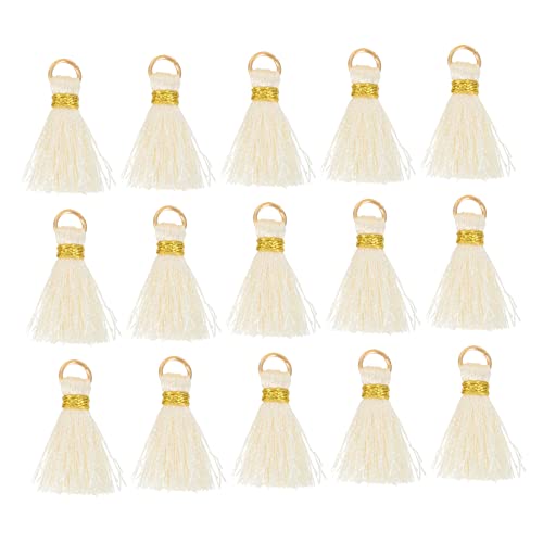 UTHCLO 30 Stück Quasten Kunsthandwerk Fransenbesatz mit Quaste klein Schlüsselkette DIY wichtige Tags Schlüsselbund Schlüsselanhänger Zubehör Charms Schlüsselanhänger-Zubehör Rayon Beige UTHCLO 30 Stück Quasten Kunsthandwerk Fransenbesatz mit Quaste klein Schlüsselkette DIY wichtige Tags Schlüsselbund Schlüsselanhänger Zubehör Charms Schlüsselanhänger-Zubehör Rayon Beige von UTHCLO