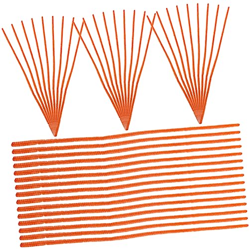 UTHCLO 300Stücke DIY Pfeifenreiniger Chenille Stäbe Für Bastelprojekte Und Kinderspielzeug Für Garten Und Indoor Aktivitäten Bastelstunden von UTHCLO