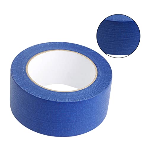 UTHCLO 30M Klebeband Blaues Abklebeband für Hochtemperaturmaskierung Einfach zu Entfernen Rückstandsfrei für Druckprojekte und Malerarbeiten von UTHCLO