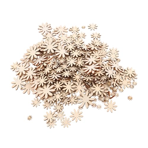 UTHCLO 350 Stück Teiliges zum Bemalen Natürliche Holzblüten-scheiben für DIY Bastelbedarf Handliche Holzfiguren für Kreative Personalisierte Tisch Raumdekoration UTHCLO 350 Stück Teiliges zum Bemalen Natürliche Holzblüten-scheiben für DIY Bastelbedarf Handliche Holzfiguren für Kreative Personalisierte Tisch Raumdekoration von UTHCLO