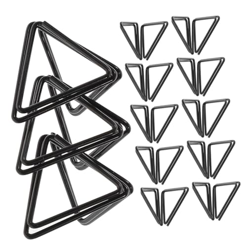 UTHCLO 36 Stück Teiliges Tischkartenhalter Dreieckige Büroklammern aus Aluminiumlegierung Multifunktionale Memo Fotohalter für Hochzeit Party Tischdekoration und Notizen von UTHCLO