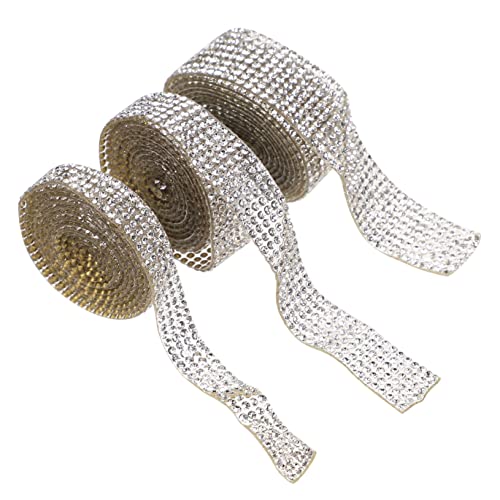 UTHCLO 3Rollen Hotfix Strass Klebstoffbänder für Hochzeitskleider Selbstklebendes Rhinestone Band für DIY Dekorationen Kleidung Handwerk und Mehr UTHCLO 3Rollen Hotfix Strass Klebstoffbänder für Hochzeitskleider Selbstklebendes Rhinestone Band für DIY Dekorationen Kleidung Handwerk und Mehr von UTHCLO