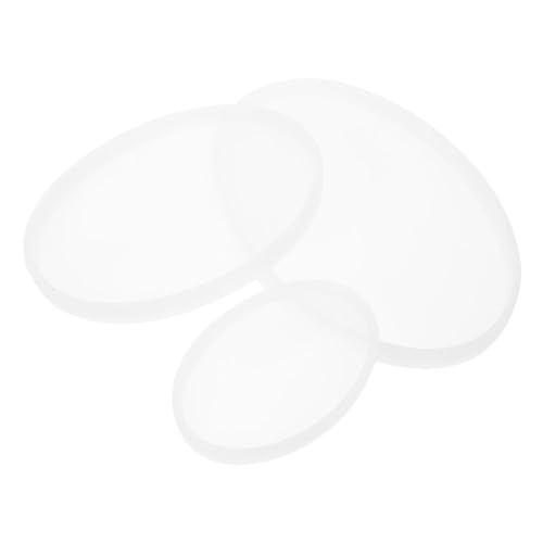 UTHCLO 3Stücke Teiliges Silikonformen für DIY Tischdekoration Hochwertige Epoxidharz Gießformen für Bastelprojekte für Untersetzer und Schmuckdesign Langlebig von UTHCLO