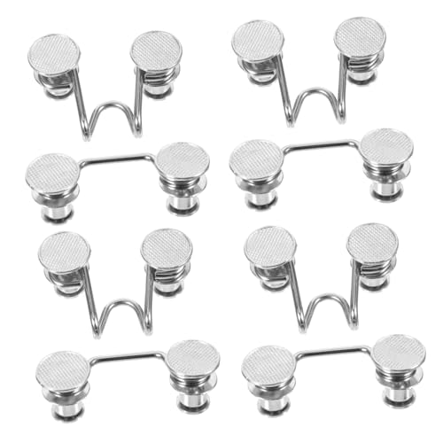 UTHCLO 4 Paare Verstellbare Taillenknöpfe aus Edelstahl Nagelfreier Jeansbundstraffer und Hosenknopf zum Enger Machen Wiederverwendbar Dekorativ und Hitzebeständig für Damenjeans Shorts UTHCLO 4 Paare Verstellbare Taillenknöpfe aus Edelstahl Nagelfreier Jeansbundstraffer und Hosenknopf zum Enger Machen Wiederverwendbar Dekorativ und Hitzebeständig für Damenjeans Shorts von UTHCLO