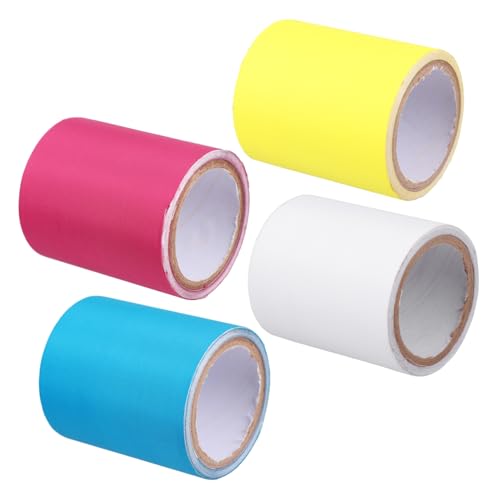 UTHCLO 4 Rollen Selbstklebende Reparaturflicken für Kleidung Vielseitige DIY Stoffpatches zum Aufbügeln und Verstärken Farblich Sortiert Blau Gelb Weiß Langlebig und Einfach Anzuwenden UTHCLO 4 Rollen Selbstklebende Reparaturflicken für Kleidung Vielseitige DIY Stoffpatches zum Aufbügeln und Verstärken Farblich Sortiert Blau Gelb Weiß Langlebig und Einfach Anzuwenden von UTHCLO
