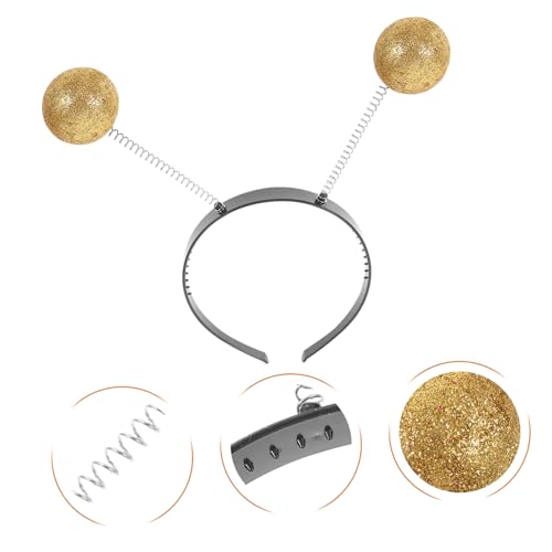 UTHCLO 4 Stück Glitzerndes Haarreifen Teilig mit Einzigartigen Schimmernden Schaumstoffbällen Leichter Kopfschmuck für Party Cosplay Fasching und Festliche Anlässe Sichere Flexible UTHCLO 4 Stück Glitzerndes Haarreifen Teilig mit Einzigartigen Schimmernden Schaumstoffbällen Leichter Kopfschmuck für Party Cosplay Fasching und Festliche Anlässe Sichere Flexible von UTHCLO