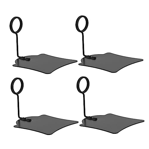 UTHCLO 4 Stück Metall Preisschildhalter Clips Langlebige Etikettenhalter für Supermarkt Brot Büro und Werbung Stabiler Standfuß Wiederverwendbar Schwarz UTHCLO 4 Stück Metall Preisschildhalter Clips Langlebige Etikettenhalter für Supermarkt Brot Büro und Werbung Stabiler Standfuß Wiederverwendbar Schwarz von UTHCLO