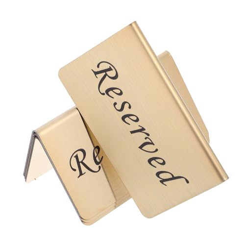 UTHCLO 4 Stück Reserved Tischschild V Form Stapelbar Wetterfest für Hochzeit Restaurant Event Sitzreservierung Speisekarte Anzeigen Robust Langlebig Leicht zu Reinigen UTHCLO 4 Stück Reserved Tischschild V Form Stapelbar Wetterfest für Hochzeit Restaurant Event Sitzreservierung Speisekarte Anzeigen Robust Langlebig Leicht zu Reinigen von UTHCLO