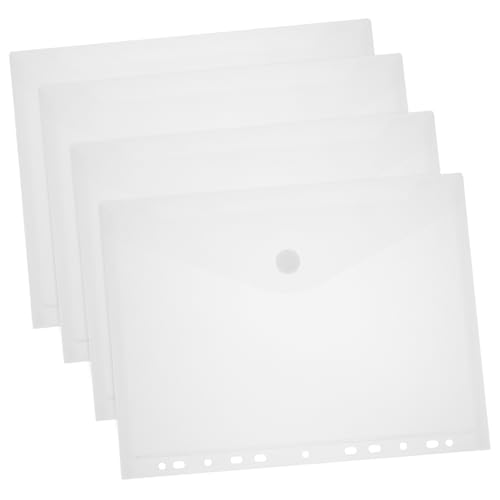 UTHCLO 4 Stück Teiliges Dokumentenmappe aus Robustem mit Klettband Transparente Folientaschen zum Sicheren Aufbewahren und Organisieren von Dokumenten Praktisches Büro Zubehör UTHCLO 4 Stück Teiliges Dokumentenmappe aus Robustem mit Klettband Transparente Folientaschen zum Sicheren Aufbewahren und Organisieren von Dokumenten Praktisches Büro Zubehör von UTHCLO