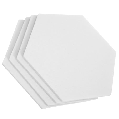 UTHCLO 4 Stück Teiliges Hexagon Filz Selbstklebend Memo Wandtafel für Büro und Zuhause Große Filzmatten zur Aufzeichnung und Fotodarstellung Einfache Anbringung Weiße Wandfilzplatten UTHCLO 4 Stück Teiliges Hexagon Filz Selbstklebend Memo Wandtafel für Büro und Zuhause Große Filzmatten zur Aufzeichnung und Fotodarstellung Einfache Anbringung Weiße Wandfilzplatten von UTHCLO