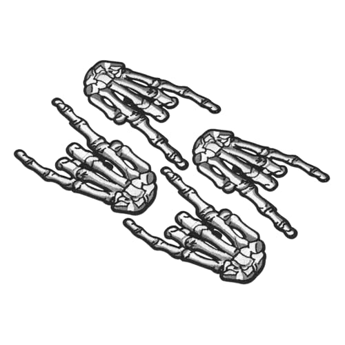 UTHCLO 4 Stück Teiliges Kreative Gestickte Schädel Herz Patches zum Aufbügeln Multifunktionale Dekorative Applikationen für Kleidung Hüte Westen Taschen und DIY Reparaturflicken UTHCLO 4 Stück Teiliges Kreative Gestickte Schädel Herz Patches zum Aufbügeln Multifunktionale Dekorative Applikationen für Kleidung Hüte Westen Taschen und DIY Reparaturflicken von UTHCLO