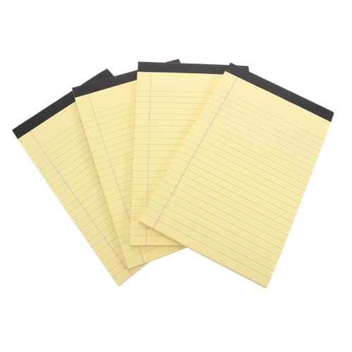 UTHCLO 4 Stück Teiliges Notizblock mit Horizontalen Kästchen Abreißbarem Design Glattem Schreibpapier Vielseitig für Haushalt und Büro als Schüler Notizblock und Schreibblock UTHCLO 4 Stück Teiliges Notizblock mit Horizontalen Kästchen Abreißbarem Design Glattem Schreibpapier Vielseitig für Haushalt und Büro als Schüler Notizblock und Schreibblock von UTHCLO
